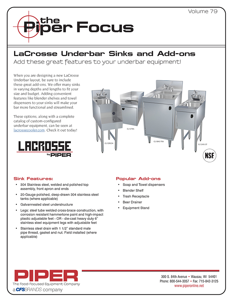 Piper Focus Underbar Add-Ons